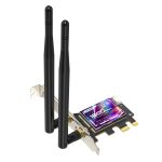 EDUP EP-9658 PCI-E WiFi 6-Karte AX1800M Bluetooth 5.2-Adapter für Desktop-PC, 2,4 GHz/5,8 GHz Dualband Wireless PCI-E interne Netzwerkkarte – Bild 3