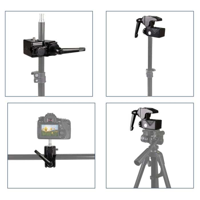 J032 Fotografie Super Clamp Crab Claw Clamp Clip – Bild 5