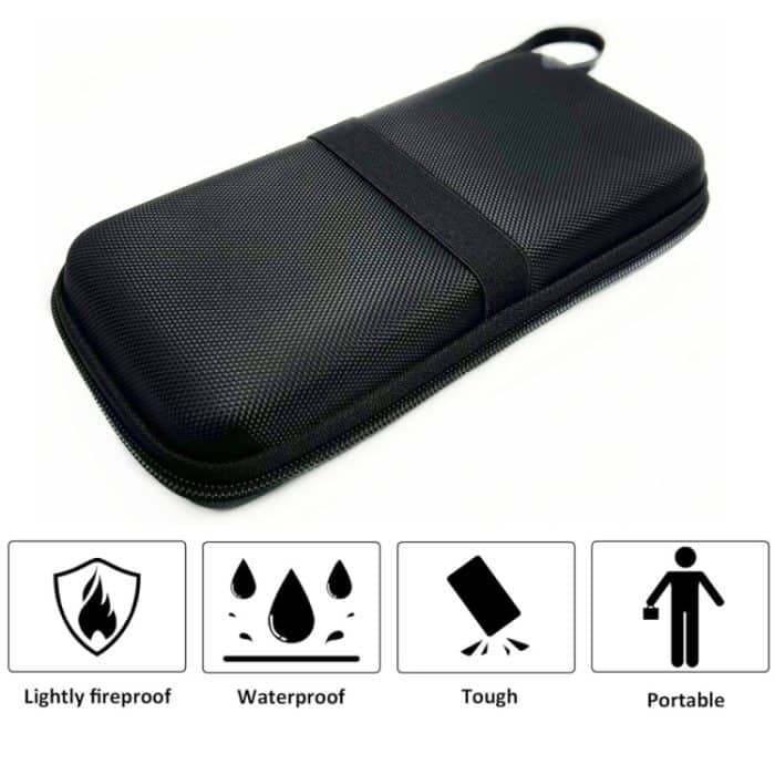 Für Texas Instruments Plotterrechner, schützende Aufbewahrungsbox mit Zubehör-Netztasche – Bild 5