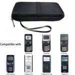 Für Texas Instruments Plotterrechner, schützende Aufbewahrungsbox mit Zubehör-Netztasche – Bild 6