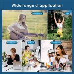 Kabelloses Lavalier-Ansteckmikrofon für Android-Telefone und -Computer mit USB-C-/Typ-C-Empfänger, One by One, One by Two – Bild 8