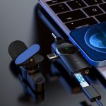 3-in-1-Lavalier-Funkmikrofon mit Rauschunterdrückung für iPhone / iPad / Android / Kamera, One by One, One by Two – Bild 2