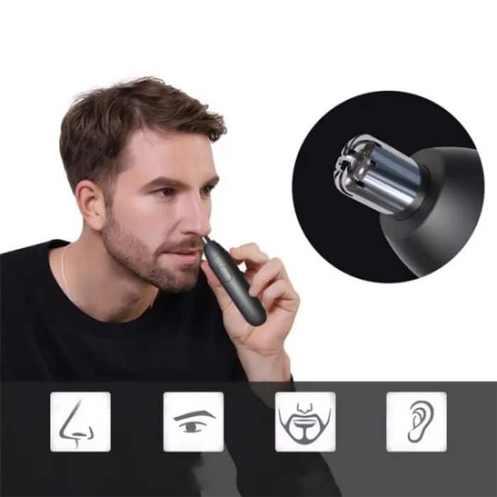 GT-2220A Tragbarer elektrischer Nasenhaarschneider mit USB-Aufladung – Bild 3