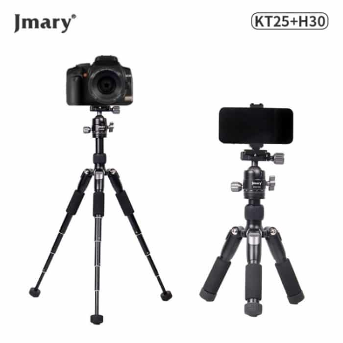 JMARY KT25+H30 für Selfie-Live-Streaming, leichtes tragbares Desktop-Mini-Stativ-Set – Bild 2