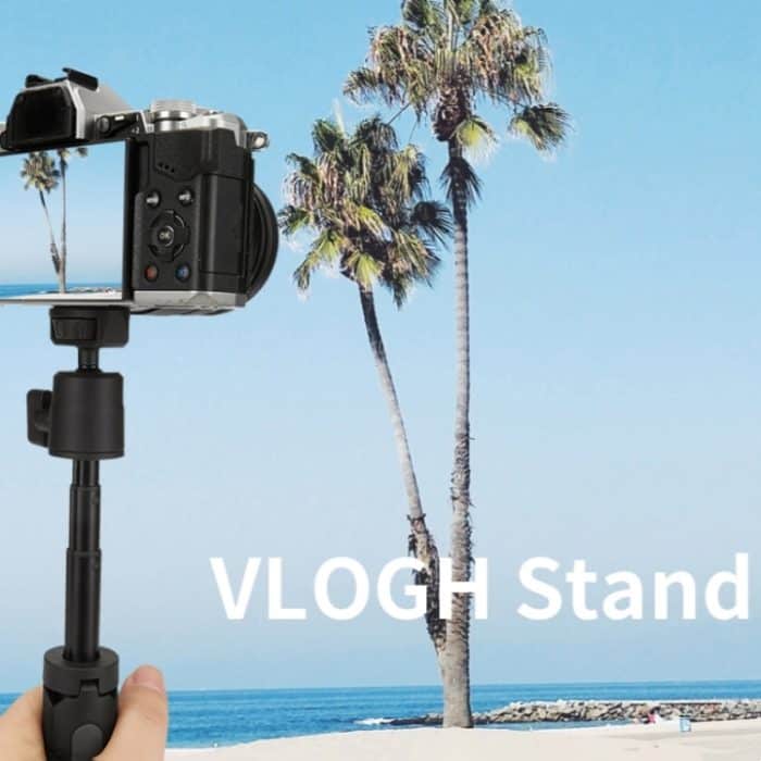 JMARY MT19 Desktop-Ständer, tragbar, Mini-Selfie-Stick, Kamera, Handy-Halter, Stativ – Bild 7