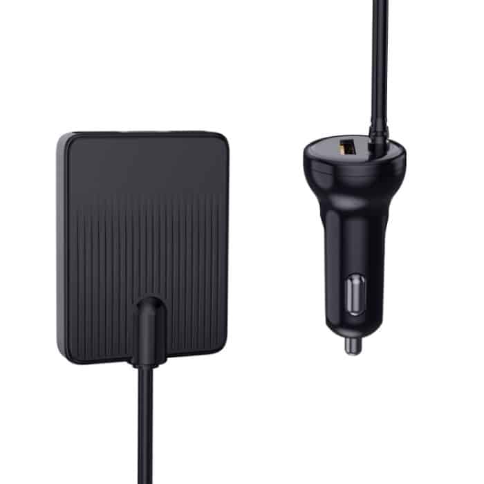 TR-43 Für den Rücksitz PD 18W Schnelllade-Autoladegerät 2m Verlängerungsladegerät-Adapter – Bild 2