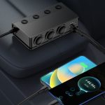 TR-54 9-in-1-Multi-Ports PD+QC3.0 USB-Autoladegerät 3-Sockel-Zigarettenanzünder-Splitter – Bild 7