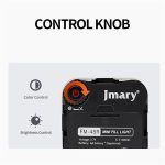 JMARY FM-48R Dimmbares Fotografie-LED-Fülllicht Tragbares Mini-Kamera-Telefon-Fülllicht – Bild 6