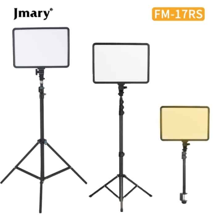 Jmary FM-17RS Videokonferenz-Panel, Studio, weiches Licht, Fotografie, LED-Videoleuchte – Bild 2