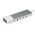 HY-601 6-in-1-USB-Multifunktions-Soundkarte USB + Audio 3.5 + 7.1CH / OPTISCH – Bild 6