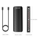 Wavlink UTE02 Thunderbolt 3 NVME M.2 Solid State Leder Metall SSD Externe Festplattenbox – Bild 6