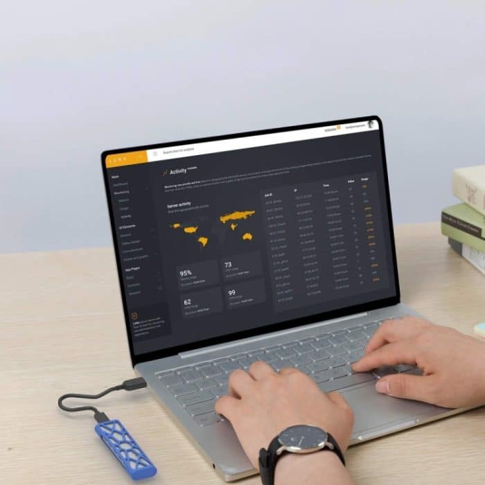 Wavlink ST338C M.2 NVMe SSD PCIE UASP M Key NGFF SATA USB-C SDD Festplattenbox-Adapter – Bild 5