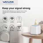 WAVLINK WN535M2 Für Home Office 2 stücke Mesh Wireless Router AC1200 Dual Band WiFi Signal Booster, US Plug, UK Plug, AU Plug – Bild 2