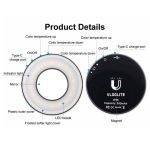 VLOGLITE W36 Mini-LED-Handy-Fülllicht mit Make-up-Spiegel, magnetischem Selfie-Ringlicht – Bild 5