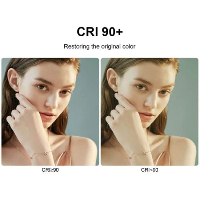 VLOGLITE T49 Tragbare LED-Videoleuchte 5600K Fotografie Fotobeleuchtung Panel Mini Fülllampe – Bild 4