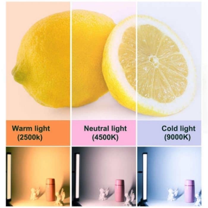 VLOGLITE WS66 LED-Webcam-Streaming-Lichter, Videokonferenz-Beleuchtung, Laptop-Licht mit Stativ – Bild 3