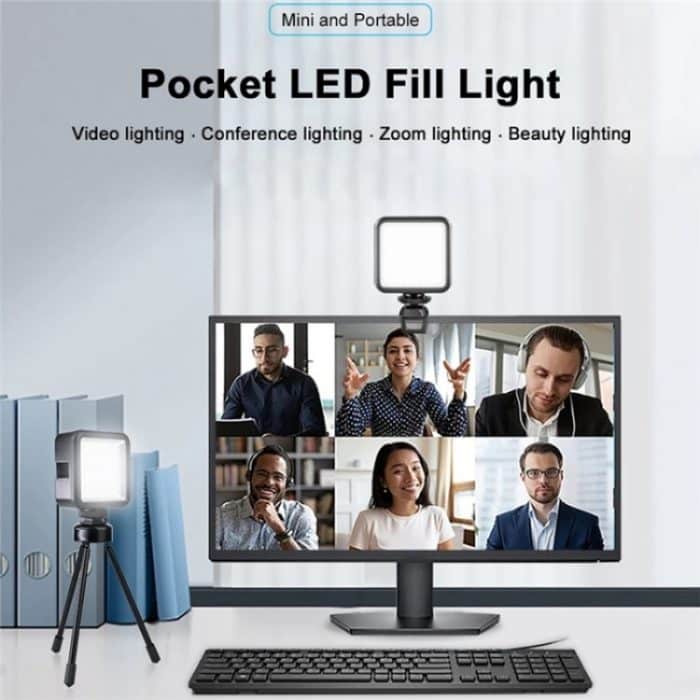 VLOGLITE W49 Fotografie Handy Live-Streaming Beauty Lights Mini-Fülllicht LED-Kameralicht – Bild 4