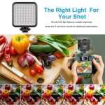 VLOGLITE W49 Fotografie Handy Live-Streaming Beauty Lights Mini-Fülllicht LED-Kameralicht – Bild 6
