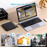 BT668 Lesbare TF/SD-Karte USB-Multifunktions-CD-Player Externes optisches Laufwerk DVD-Brenner – Bild 5