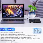 BT689 Tragbarer DVD-Brenner, externes optisches Laufwerk, CD-Player, Win10, USB-Recorder für optisches Laufwerk – Bild 4