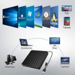 BT699 USB/Typ-C-Gehäuse für externes optisches Laufwerk, Laptop-DVD-Brenner, tragbarer schlanker Disc-Player – Bild 6