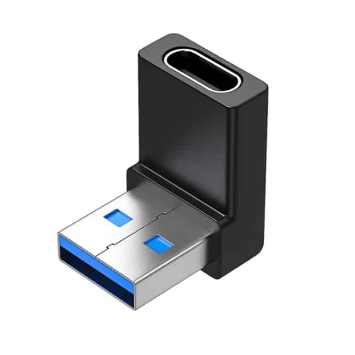 ENKAY 90 Grad rechtwinkliger USB 3.0-Stecker auf Typ-C-Buchse, 1pcs USB to Type-C, 2pcs USB to Type-C – Bild 1