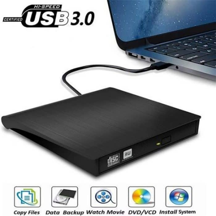 663 Hochgeschwindigkeits-CD-DVD-Brenner USB3.0 Computer Laptop Externer optischer Laufwerksbrenner, 663 – Bild 2