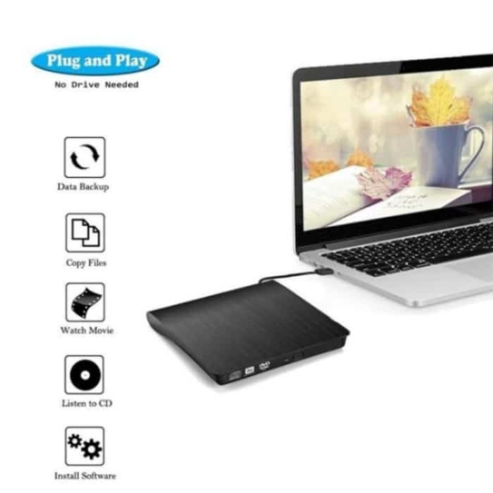 663 Hochgeschwindigkeits-CD-DVD-Brenner USB3.0 Computer Laptop Externer optischer Laufwerksbrenner, 663 – Bild 6