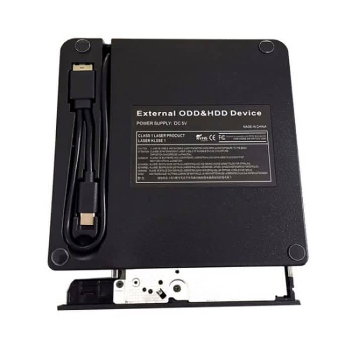 TG30N CD/VCD-Lesegerät, Brenner, Zebrastreifen-Design, für Laptop, Computer, externes DVD-Laufwerk – Bild 3