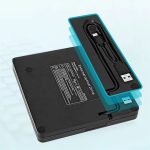 XD009 Externer CD-Leser VCD-Brenner Ultradünner Laptop-Computer USB 3.0 + Typ-C-DVD-Laufwerk – Bild 6