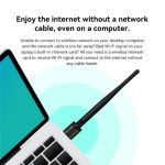 LB-LINK WN155A 150M Wireless-Netzwerkkartenadapter USB-WiFi-Empfänger für PC-Computer-Laptop – Bild 4