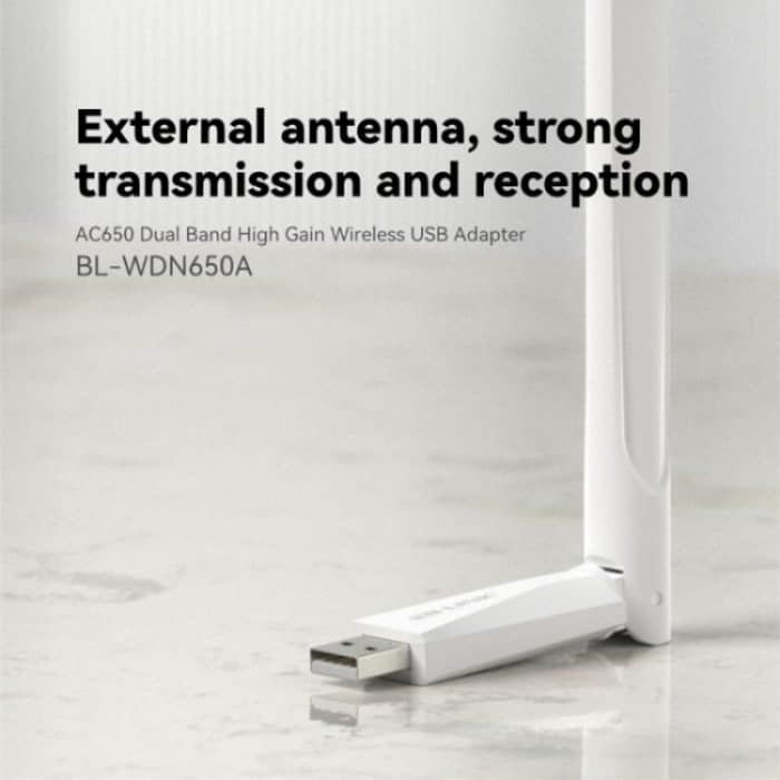 LB-LINK WDN650A Für Desktop-Computer Laptop Dual Band 650M Wireless USB Netzwerkkarte – Bild 2