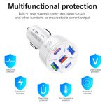 TE-P50 65W PD30W Typ-C x 2 + USB x 3 Multi-Port-Autoladegerät, without Cable – Bild 4