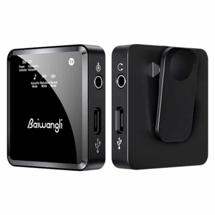 SX39 Für iPhone Live Broadcast Drahtlose Mikrofon Lavalier Noise Reduction Mikrofon – Bild 1