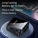 SX39 Für iPhone Lavalier Drahtloses Rauschunterdrückungsmikrofon mit Dual-Sender + Empfänger – Bild 4