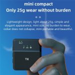 SX31 3-in-1-Kragenclip-Mikrofon mit kabelloser Geräuschreduzierung – Bild 4