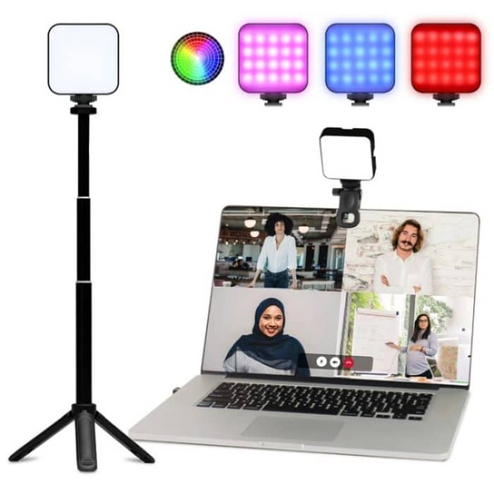 VLOGLITE T64RGB Mini Pocket Beauty Light Tragbares RGB-Fülllicht Handykamera Video-Fülllicht – Bild 2