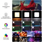 VLOGLITE T64RGB Mini Pocket Beauty Light Tragbares RGB-Fülllicht Handykamera Video-Fülllicht – Bild 5