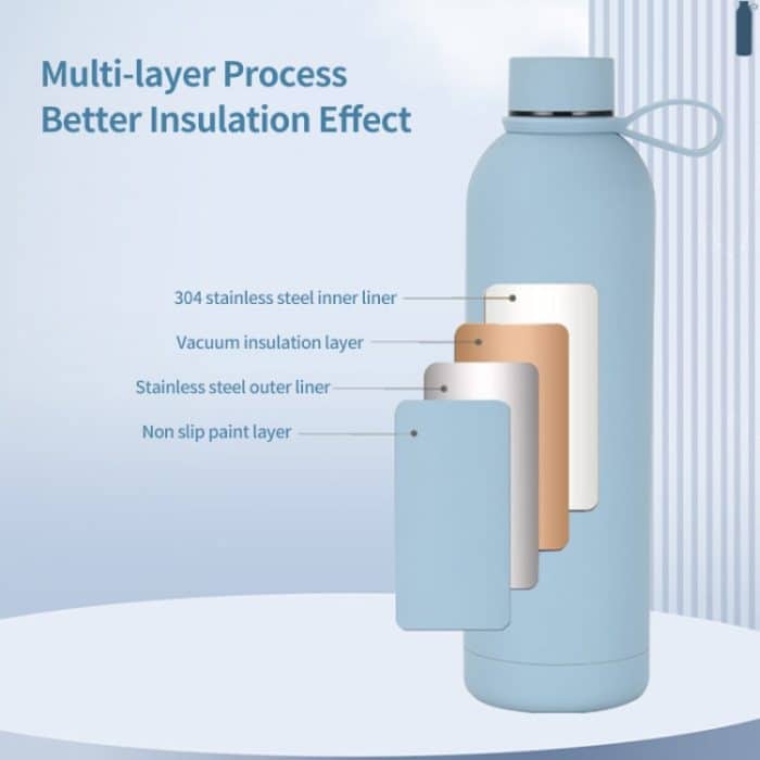 JUNSUNMAY Wasser-Vakuumflasche aus 304 Edelstahl mit bonbonfarbener Beschichtung, 350ml, 500ml – Bild 3