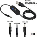 LED-Touch-Inline-Dimmerschalter-Controller für einzelne Farben, Länge 100 cm, 35135 to USB, 5525 to USB, 5521 to USB – Bild 3