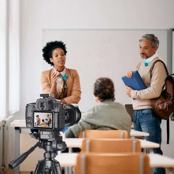 Drahtloses USB-Lavalier-Mikrofon für iPhone, iPad, Android und Kameras, 1 To 1, 1 To 2 – Bild 3