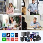 Drahtloses USB-Lavalier-Mikrofon für iPhone, iPad, Android und Kameras, 1 To 1, 1 To 2 – Bild 10