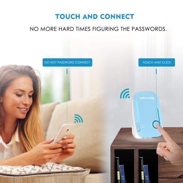 WAVLINK WN576K3 AC1200 WLAN-Router für den Haushalt, Netzwerk-Extender, Dualband-Wireless-Repeater, US Plug, UK Plug, EU Plug, AU Plug – Bild 5