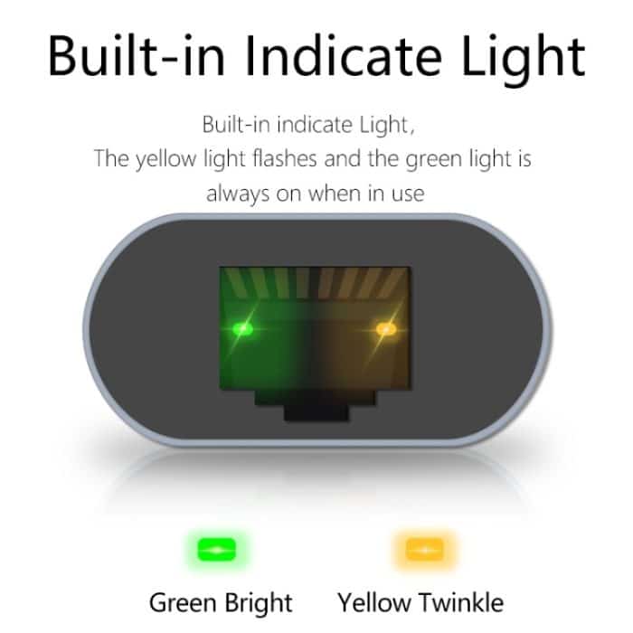 Typ-C-auf-RJ45-2500-Mbps-Ethernet-Adapter – Bild 4