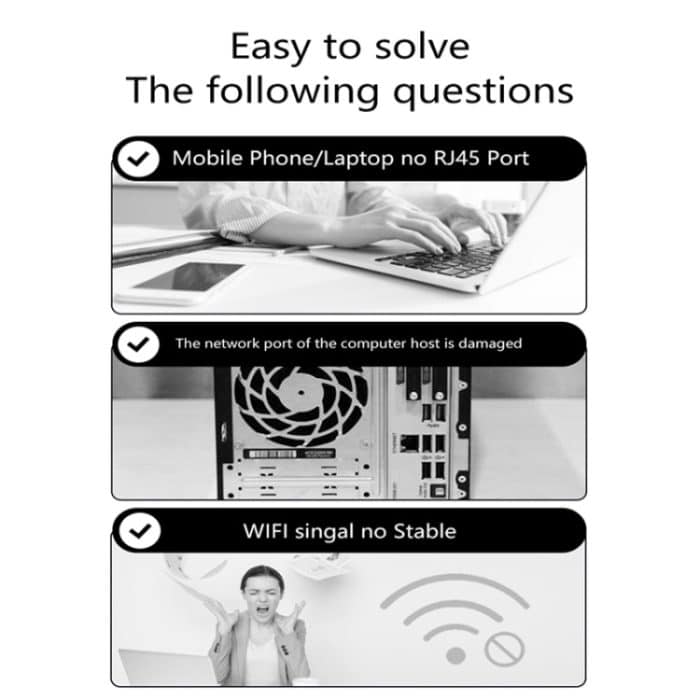 Typ-C-auf-RJ45-2500-Mbps-Ethernet-Adapter – Bild 7