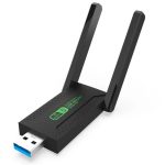 ZT02 Für Desktop-PC Laptop Dual Band Treiberfreier USB3.0 5G 1200Mbps WiFi Wireless Adapter