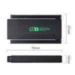 ZT02 Für Desktop-PC Laptop Dual Band Treiberfreier USB3.0 5G 1200Mbps WiFi Wireless Adapter – Bild 7