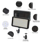 VLOGLITE W228 Tragbares fotografisches Fülllicht mit zwei Farbtemperaturen und hoher Helligkeit – Bild 4