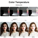 VLOGLITE W36 Mini-Kamera, Telefon, Vlog, LED-Fülllicht, tragbares Beauty-Videolicht – Bild 7