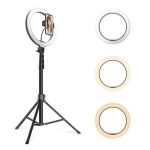 JMARY FM-536A 10 Zoll Ring Live Fill Light Streaming Stand Beauty Light Set